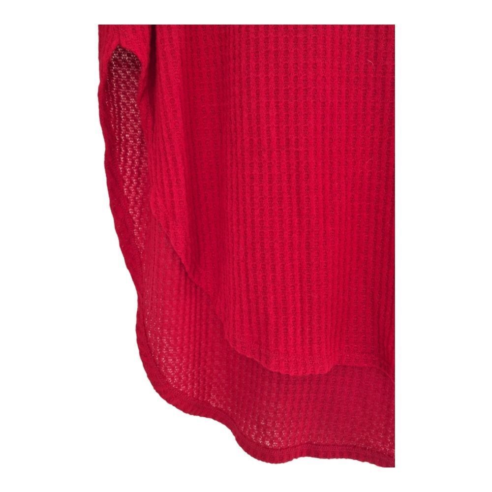 ANDREW MARC SPORT Cowl Neck Top Brushed Waffle Dolphin Hem Turtleneck Tunic XL - Picture 7 of 16
